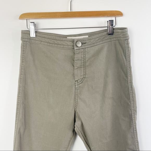 ASOS Women’s 30x32 Gray Stretch Pants Skinny Casual Work Comfortable - Picture 8 of 8